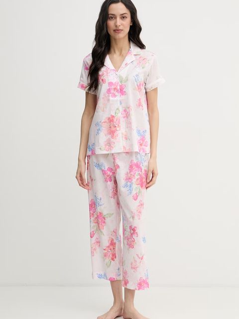 Lauren Ralph Lauren piżama dwuczęściowa damska z bawełną - zdjęcie produktu nr 1