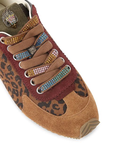 Kurt Geiger London sneakersy zamszowe Islington Sneaker damskie kolor brązowy 4396035289
