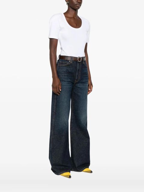 Jacquemus short sleeve body - White