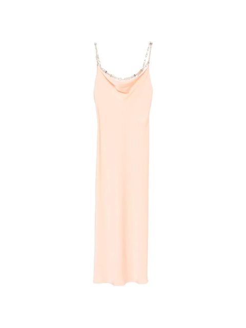 Rabanne chain-strap midi dress - Pink - zdjęcie produktu nr 1