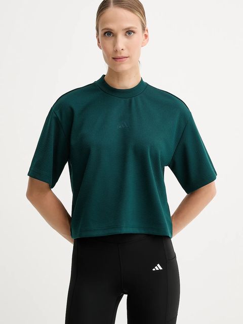adidas Performance t-shirt treningowy Motion damski kolor zielony JM4475 - zdjęcie produktu nr 1