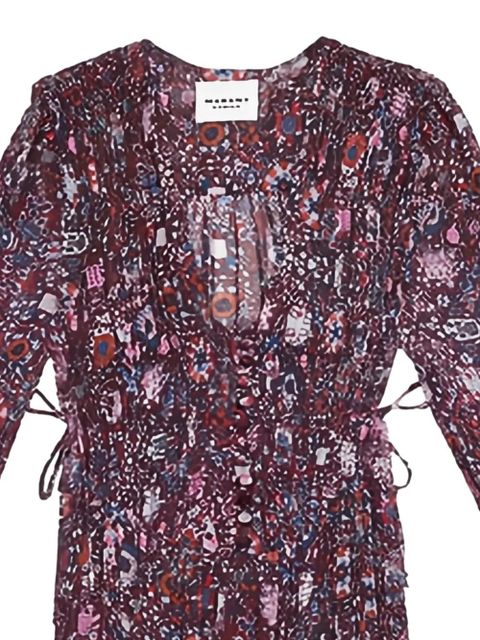 MARANT ÉTOILE Brianne midi dress - Purple