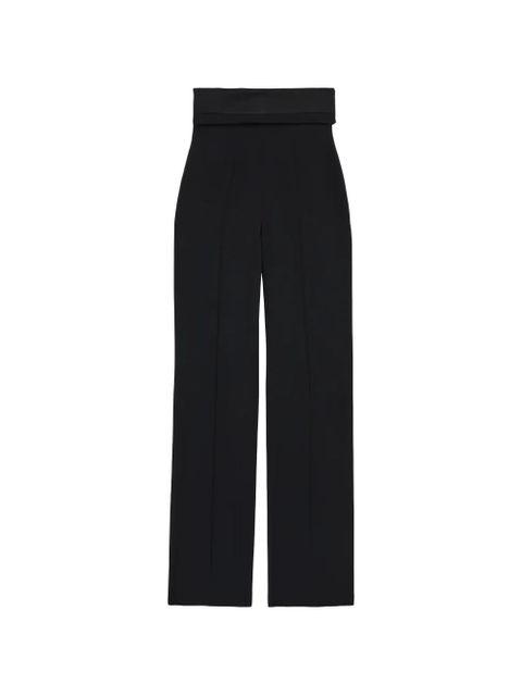 Alexander McQueen wide-band trousers - Black - zdjęcie produktu nr 1