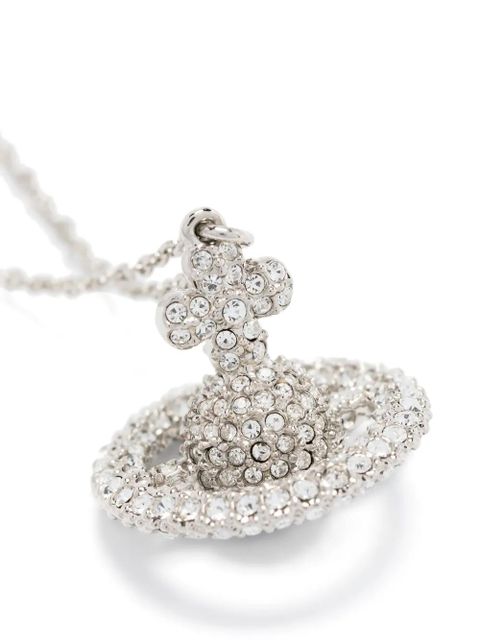 Vivienne Westwood small Grace Orb-pendant necklace - Silver - zdjęcie produktu nr 2