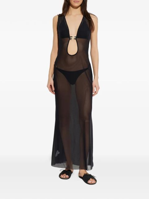 Bond-eye Harper cutout-detail cover up - Black - zdjęcie produktu nr 2