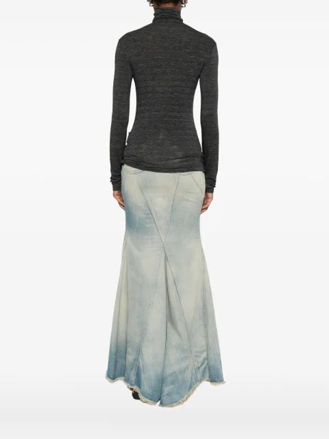 Off-White roll-neck sweater - Grey