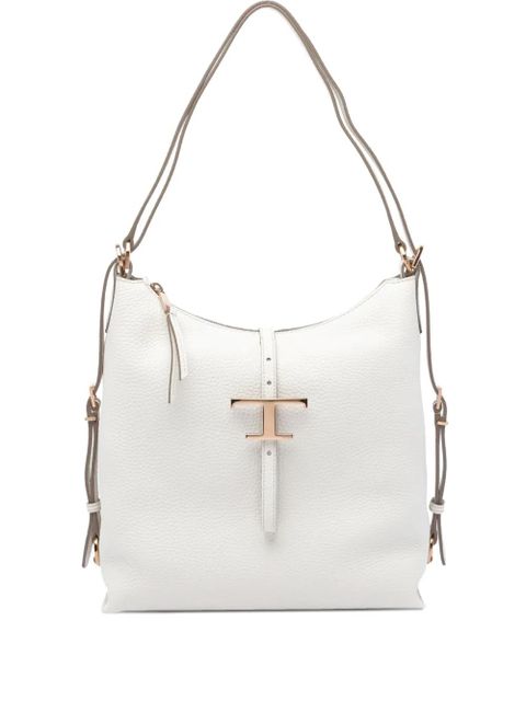 Tod's T-timeless zip shoulder bag - White - zdjęcie produktu nr 1