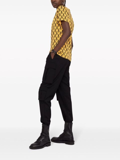 Rabanne Ciao Paco print T-shirt - Yellow