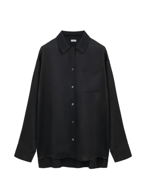 LOEWE pocket shirt - Black - zdjęcie produktu nr 1