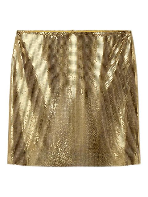 Versace sequined mini skirt - Gold - zdjęcie produktu nr 1