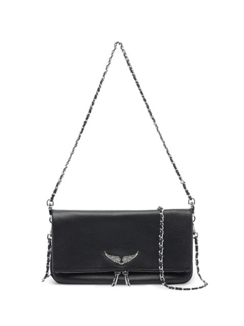 Zadig&Voltaire Rock leather shoulder bag - Black - zdjęcie produktu nr 1