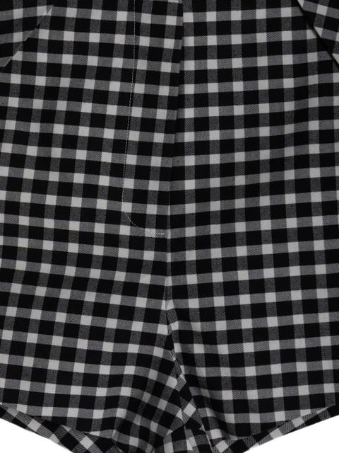 Posse Chaira check shorts - Black