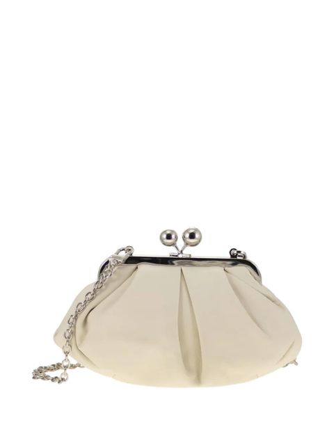 Weekend Max Mara Prati pleated chain-strap clutch bag - Neutrals - zdjęcie produktu nr 1