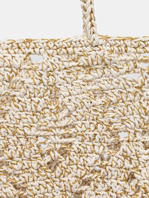 Answear.LAB kosz plażowy kolor beżowy