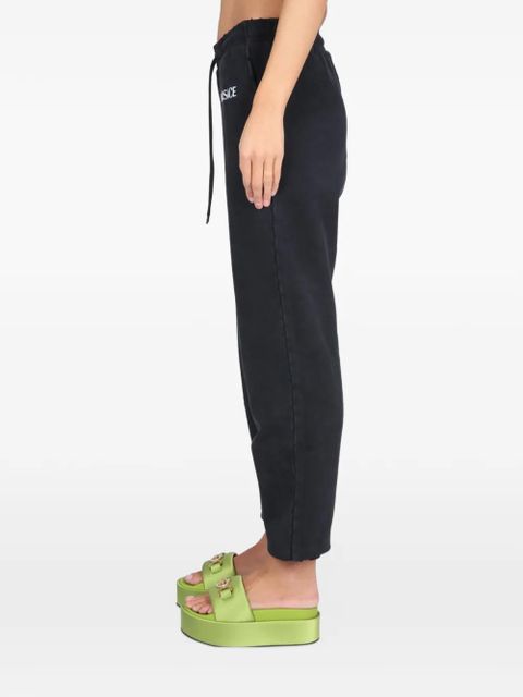 Versace logo-detail track pants - Black