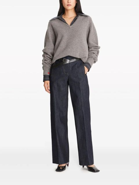 Tory Burch Selvedge straight-leg jeans - Blue - zdjęcie produktu nr 2