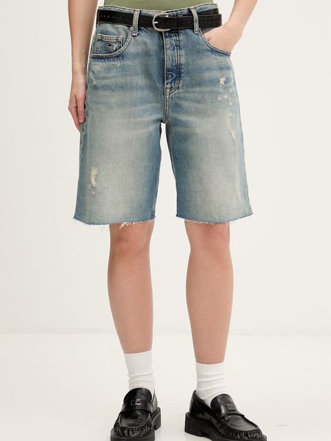 Tommy Jeans szorty damskie jeansowe - zdjęcie produktu nr 1