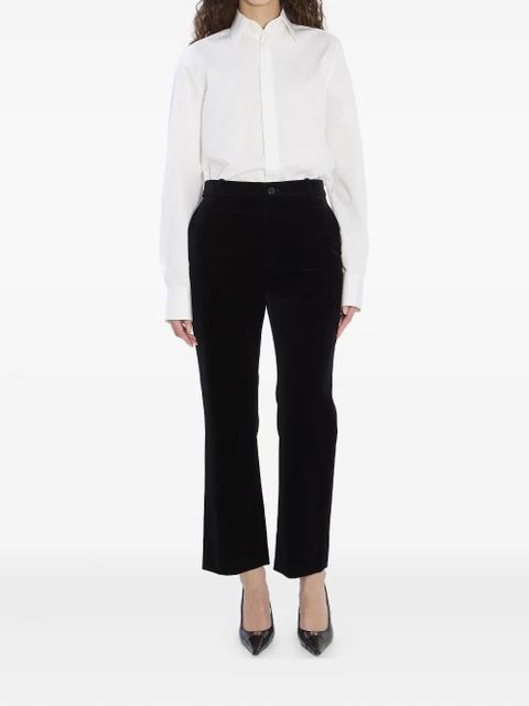 Saint Laurent velvet trousers - Black - zdjęcie produktu nr 2