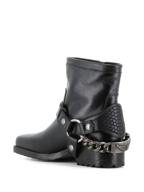Zadig&Voltaire Igata biker boots - Black