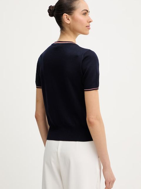 Luisa Spagnoli t-shirt wełniany Metella