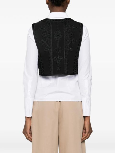 Ba&Sh beaded embellished jacket - Black