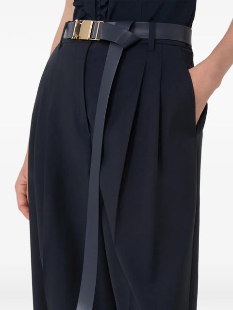 Max Mara Bergamo pleated trousers - Blue