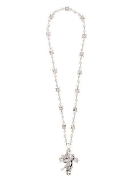 Blumarine butterfly embellishment necklaces - Silver - zdjęcie produktu nr 1