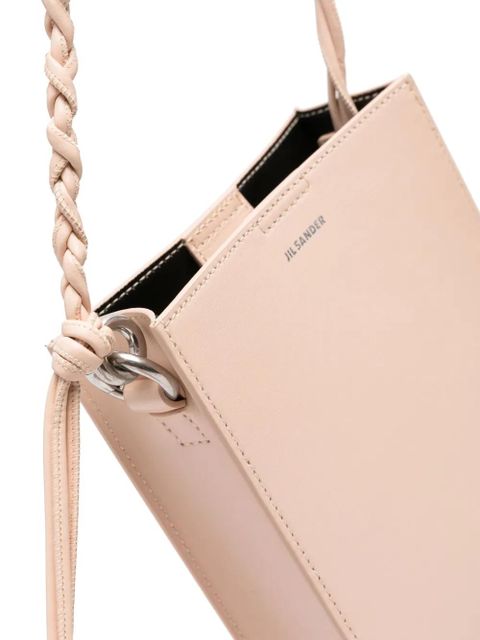 Jil Sander Tangle leather crossbody bag - Pink