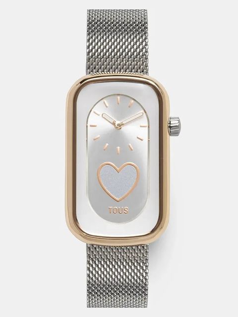 Tous zegarek damski kolor srebrny 3000140800 - zdjęcie produktu nr 1