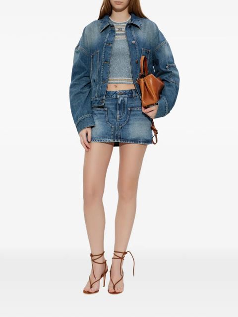 AMIRI Denim Work jacket - Blue - zdjęcie produktu nr 2