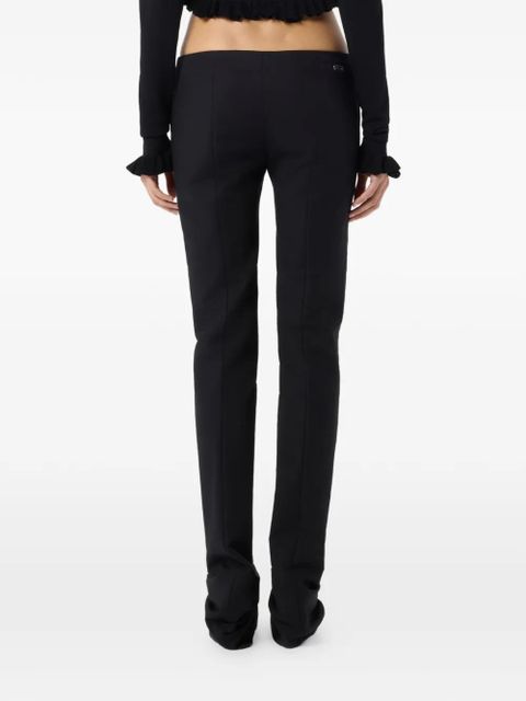 Blumarine zip-fastening trousers - Black