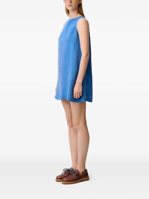 Claudie Pierlot bow mini dress - Blue