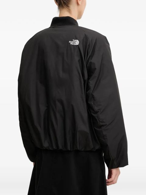 The North Face zip bomber jacket - Black