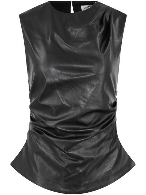 Simkhai Wynter draped top - Black - zdjęcie produktu nr 1