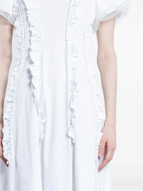 Simone Rocha ruffled frill dress - White - zdjęcie produktu nr 2
