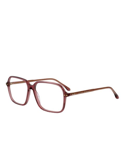 Isabel Marant Eyewear geometric glasses - Purple - zdjęcie produktu nr 2
