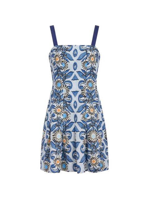 Marie Oliver Logan floral dress - Blue - zdjęcie produktu nr 1