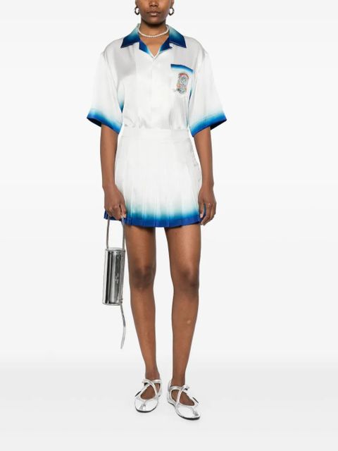 Casablanca pleated skirt - White - zdjęcie produktu nr 2