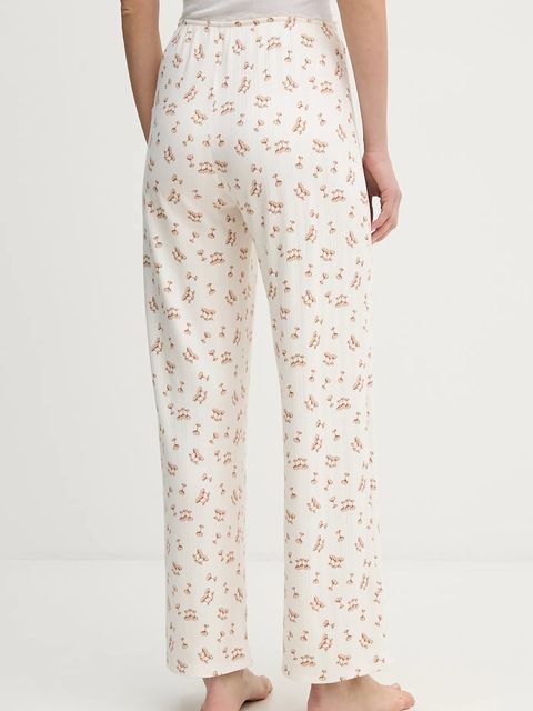 Abercrombie & Fitch spodnie piżamowe damska kolor beżowy KI146-5113-110 - zdjęcie produktu nr 2