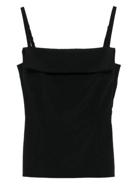 Nanushka square-neck sleeveless top - Black - zdjęcie produktu nr 1