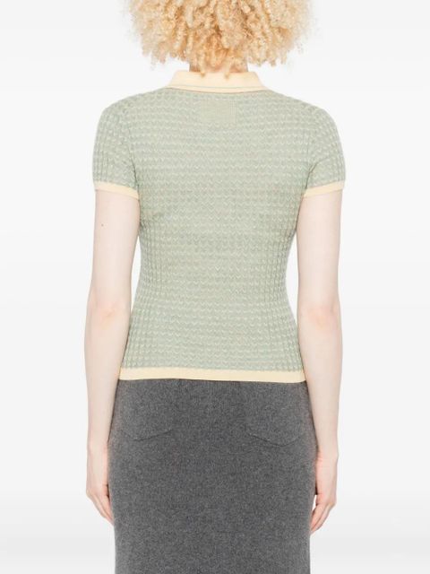 Guest In Residence cashmere polo shirt - Green