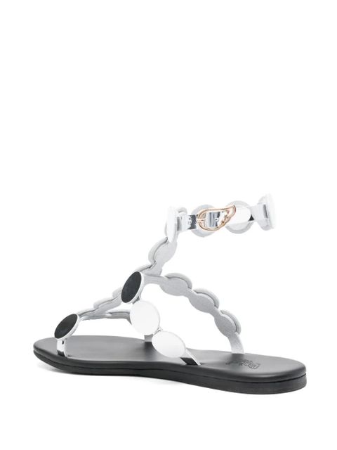 Ancient Greek Sandals Triton sandals - Silver