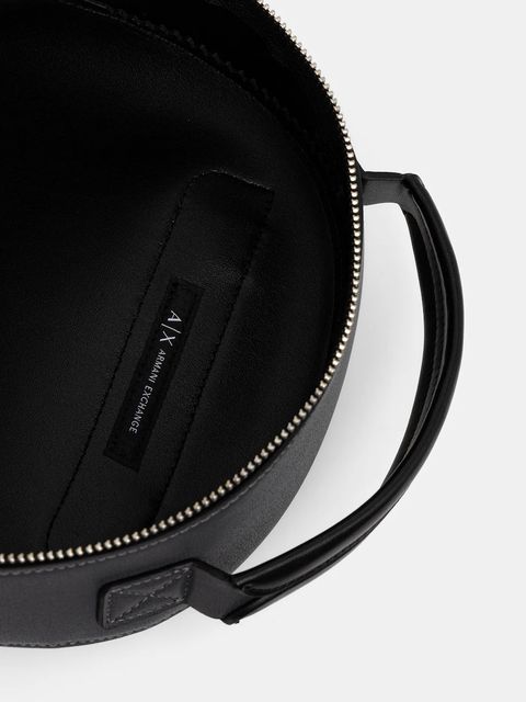 Armani Exchange plecak damski kolor niebieski mały gładki XW001204 AF13672