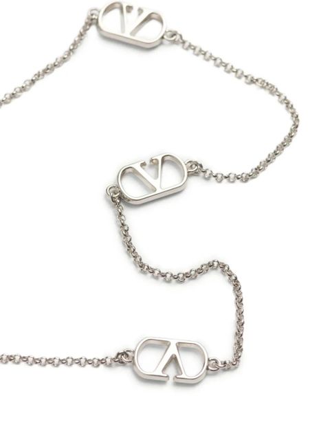 Valentino Garavani VLogo Signature necklace - Silver
