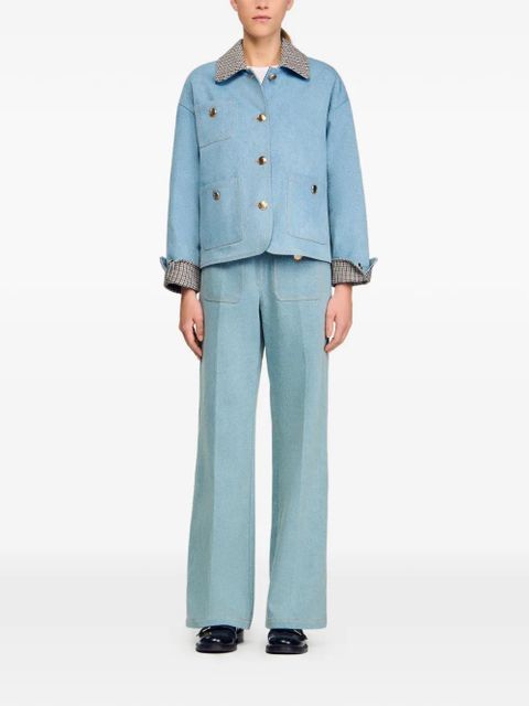 SANDRO blue denim jacket