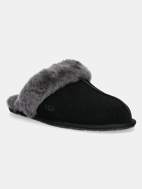 UGG - Kapcie zamszowe Scuffette II 1106872-BCGR - zdjęcie produktu nr 1