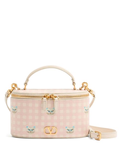 Valentino Garavani mini Vlogo Signature vanity bag - Pink - zdjęcie produktu nr 1