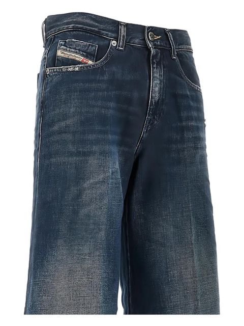 Diesel logo-patch jeans - Blue - zdjęcie produktu nr 2