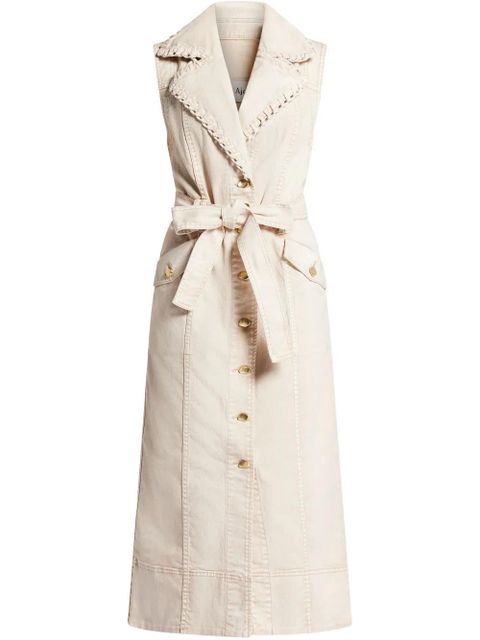 Aje cotton midi dress - Neutrals - zdjęcie produktu nr 1