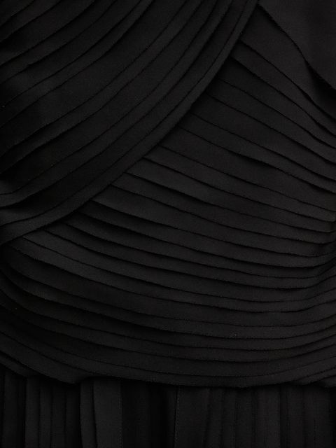 BOSS kombinezon kolor czarny z dekoltem okrągłym 50549630